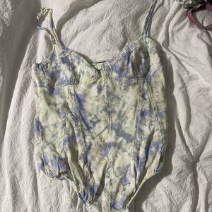 Zara tie dye bodysuit